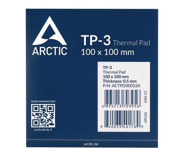 ARCTIC TP-3 100x100mm 0.5mm ACTPD00052A - 1353181 - zdjęcie 2